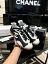 Женские кожаные кроссовки Chanel premium