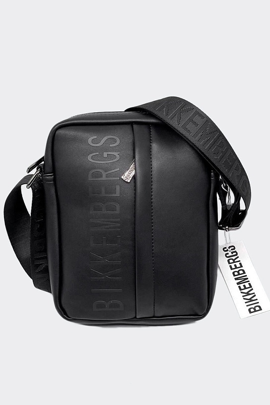 Мужская чёрная сумка Bikkembergs