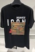 Мужская футболка Dsquared2 Camo Pocket - Black