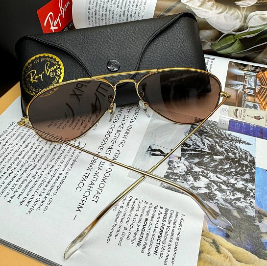 Солнцезащитные очки Ray-Ban Aviator Large Metal