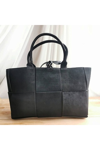Замшевая сумка Bottega Veneta Arco Tote 36x25 см (2 расцветки)   