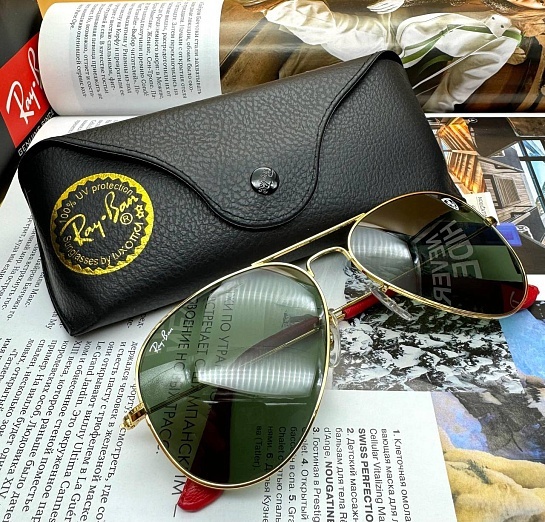 Солнцезащитные очки Ray-Ban Aviator Large Metal