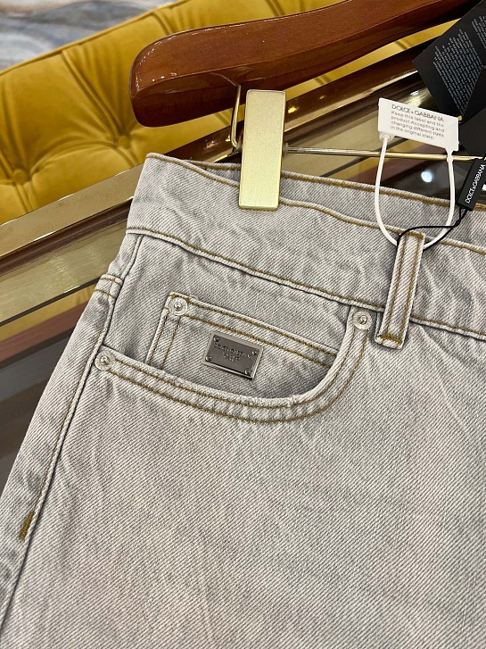 Джинсовые шорты Dolce & Gabbana Premium - Grey