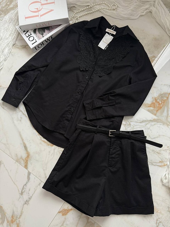 Женский костюм Zimmermann чёрного цвета