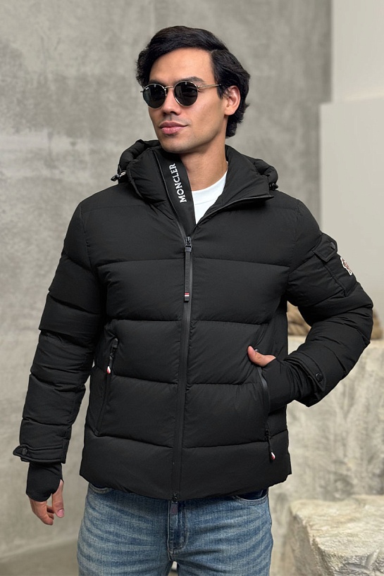 Мужской пуховик Moncler Grenoble - Black