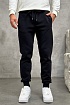 Чёрные спортивные штаны Armani Exchange black embroidery
