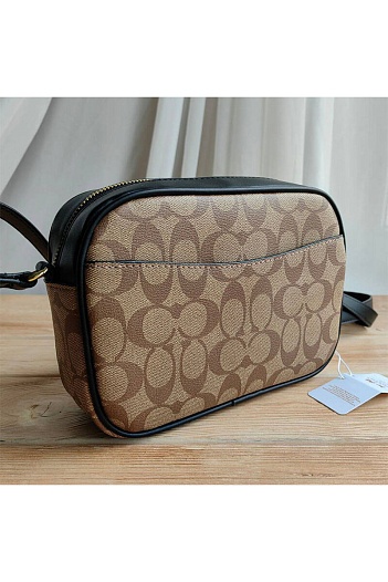 Кожаная сумка Coach Mini Jamie 22x16 см   