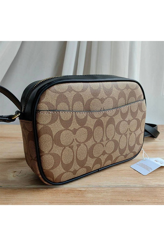 Кожаная сумка Coach Mini Jamie 22x16 см