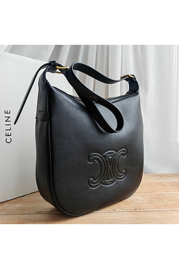 Кожаная сумка Celine 28x25 см   