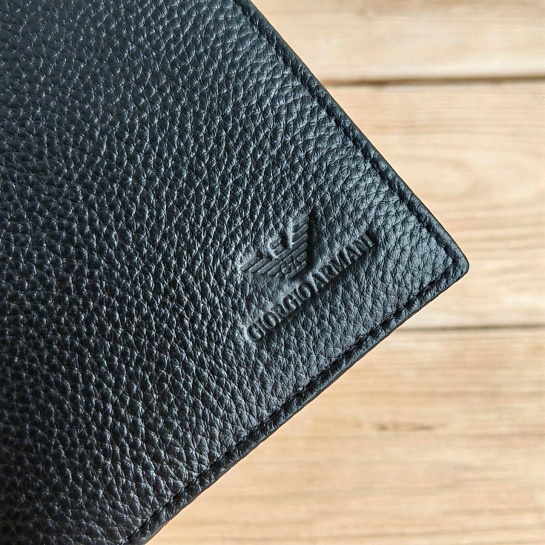 Кожаная обложка для паспорта Giorgio Armani