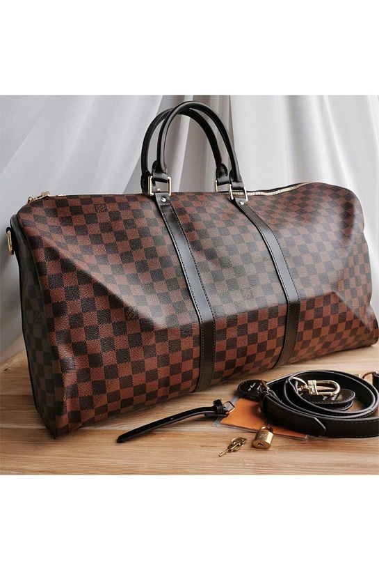 Дорожная сумка Louis Vuitton Keepall Damier 55x30 см
