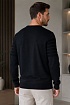 Мужской чёрный джемпер Emporio Armani