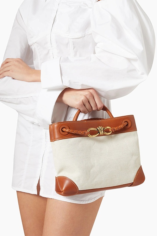 Женская сумка Bottega Veneta Small Andiamo Top Handle Bag 25x20 см (2 расцветки)