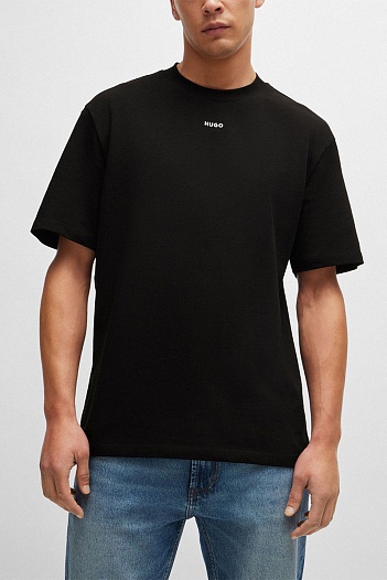 Мужская футболка Hugo Boss Dapolino - Black   