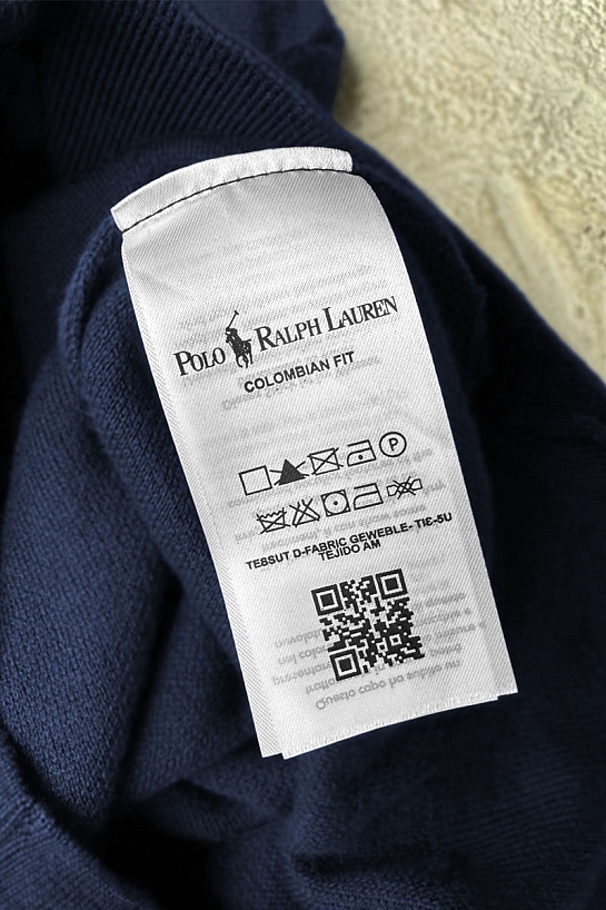 Мужская тёмно-синяя кофта Роlо Ralрh Lаurеn pony-embroidered