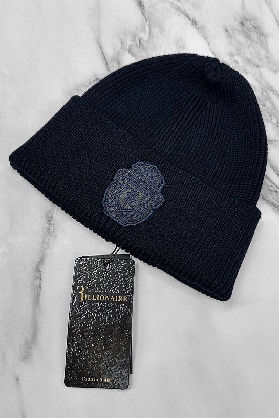 Шапка Billionaire logo-embroidered - Navy