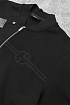Чёрная кофта на молнии Giorgio Armani