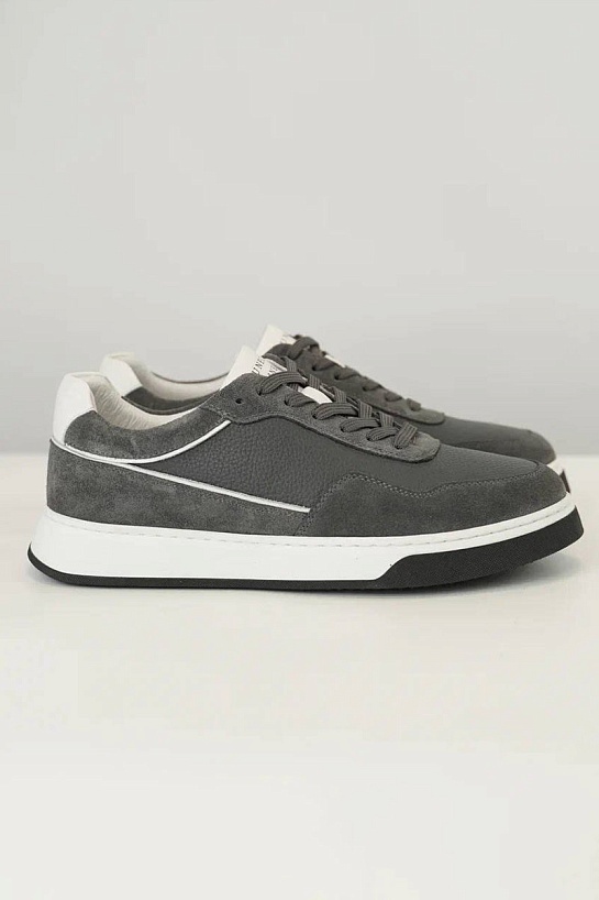 Мужские комбинированные кроссовки Brunello Cucinelli