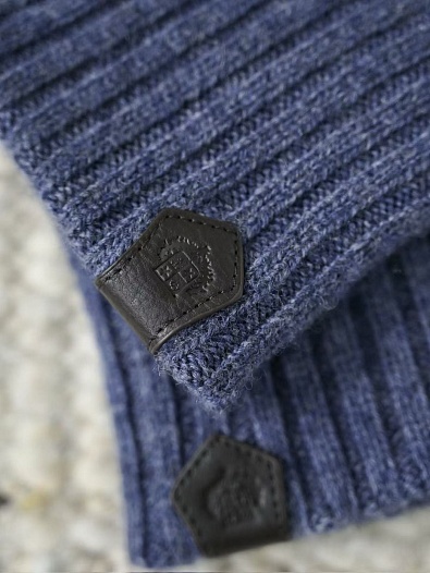 Кашемировые перчатки Loro Piana premium - Light Blue   