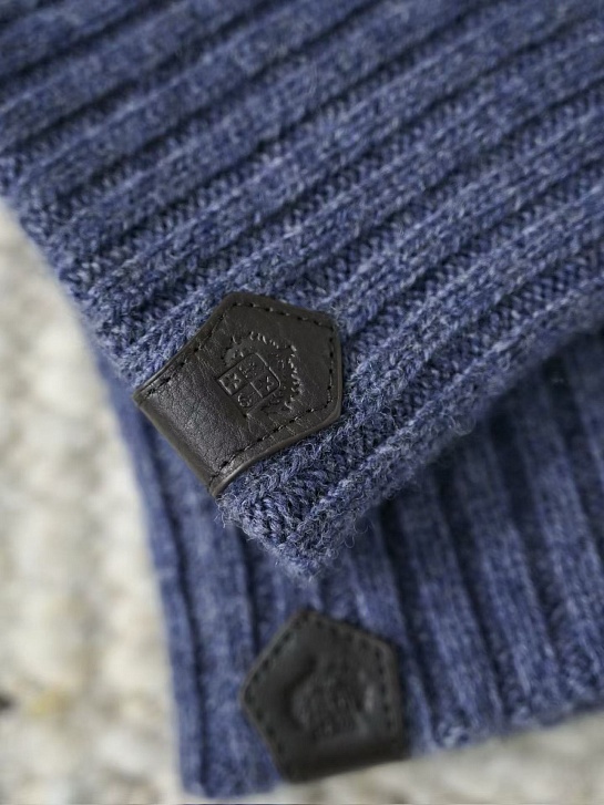 Кашемировые перчатки Loro Piana premium - Light Blue