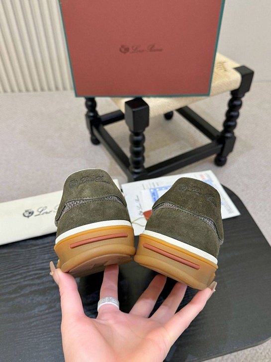 Мужские кроссовки Loro Piana Tennis Walk - Green