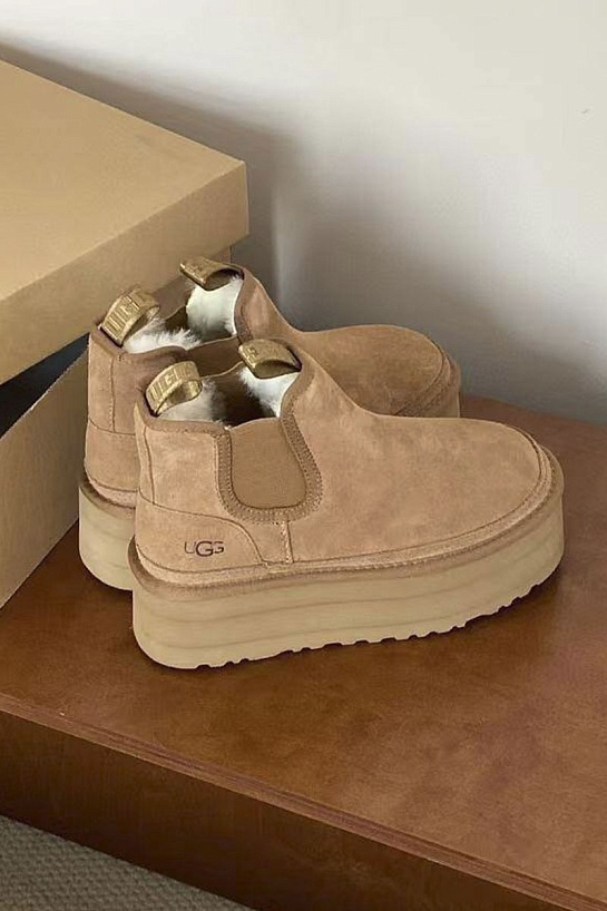 Женские ботинки UGG Neumel Platform - Beige