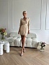 Женское бандажное платье с ремнем Balmain