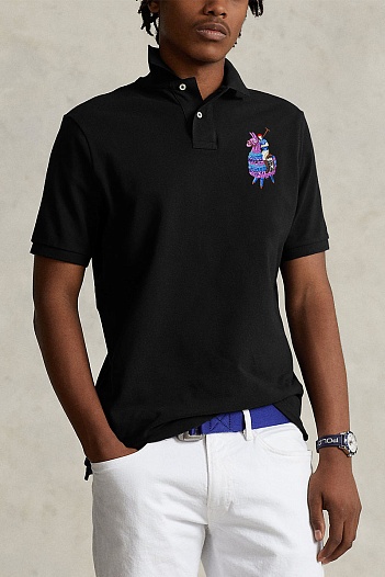 Поло чёрного цвета Polo Ralph Lauren x Fortnite   