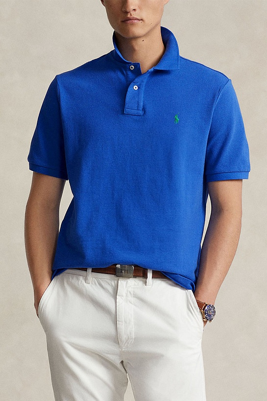 Мужское синее поло Polo Ralph Lauren classic