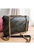 Кожаная сумка Love Puff 28x19 см