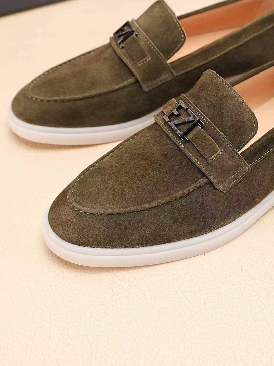 Мужские замшевые лоферы Ermenegildo Zegna