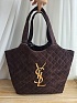 Замшевая сумка Yves Saint Laurent Icare 45x35 см