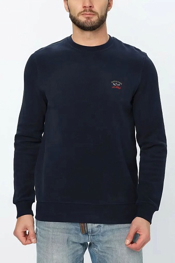 Мужской тёмно-синий свитшот Paul & Shark   