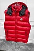 Мужской жилет Moncler logo-patch - Red