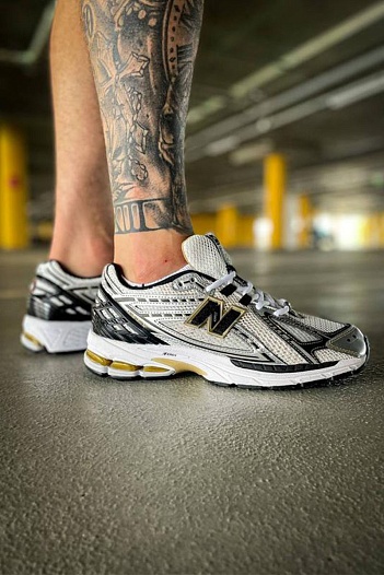 Кроссовки New Balance 1906R - White / Gold   