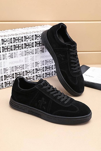 Замшевые кроссовки Premiata Bonnie - Black   