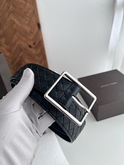 Кожаный ремень Bottega Veneta Premium (ширина 4 см)   