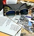 Солнцезащитные очки Ray-Ban Round Metal - Blue / Gold