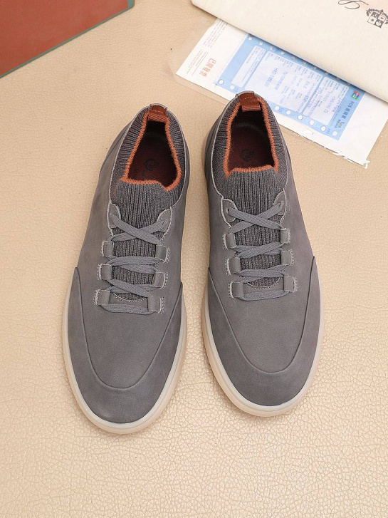 Мужские кроссовки Loro Piana Soho Walk - Grey