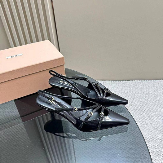 Женские туфли на каблуке MIU MIU premium   