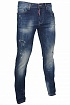 Мужские джинсы Dsquared2 "Paint Splatter" - Blue