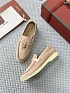 Женские лоферы Loro Piana Summer Charms Walk premium - Light Beige