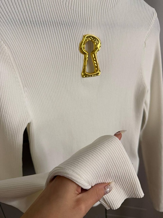 Женский лонгслив Schiaparelli Premium - White