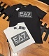 Мужская чёрная футболка Emporio Armani 7