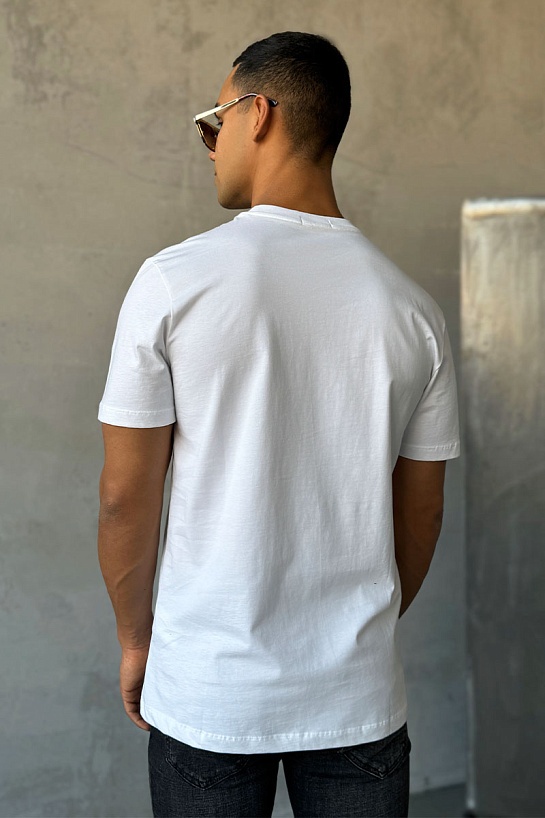 Мужская футболка Polo Ralph Lauren Varsity Bear - White