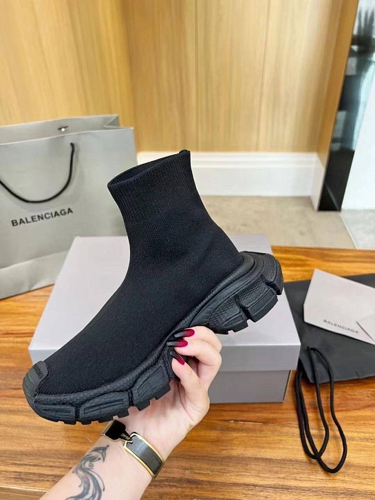 Женские кроссовки Balenciaga Speed Trainer - Black