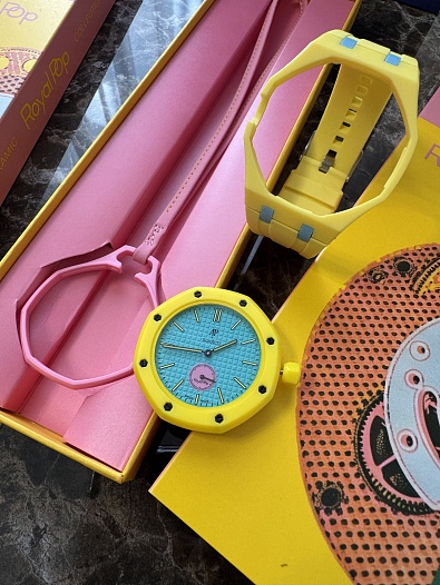 Часы Audemars Piguet × Swatch Royal Pop premium    