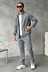Мужские спортивные штаны Zegna серого цвета