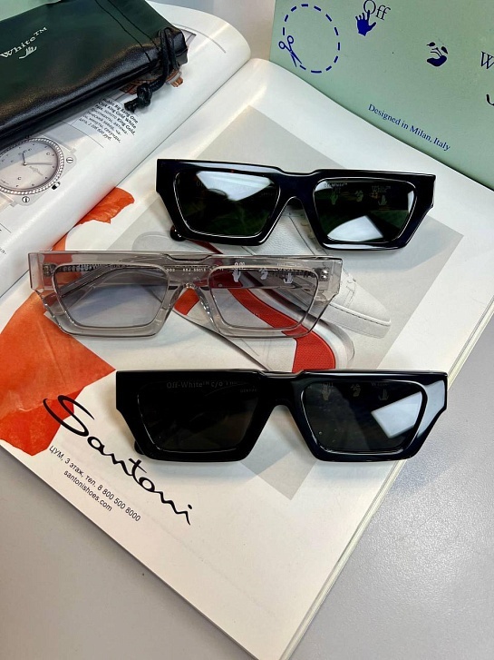 Квадратные солнцезащитные очки Off-White Manchester
