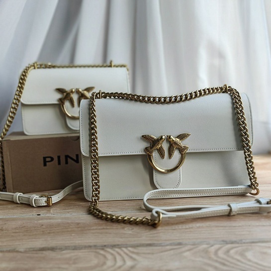 Женская сумка Classic Love Bag 21x12 см - White